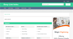 Desktop Screenshot of deeplinkindex.com